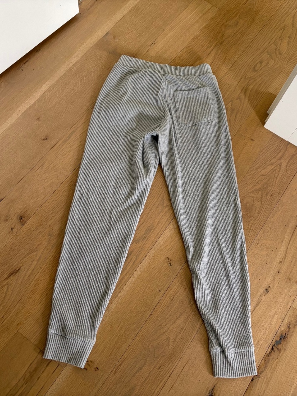 Alo Yoga Muse Ribbed GRAY Jogger Pants Women xs xsmall - Picture 5 of 11